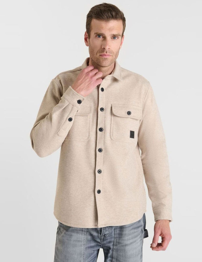 Chaqueta Le Temps des Cerises Rimac Beige Hombre