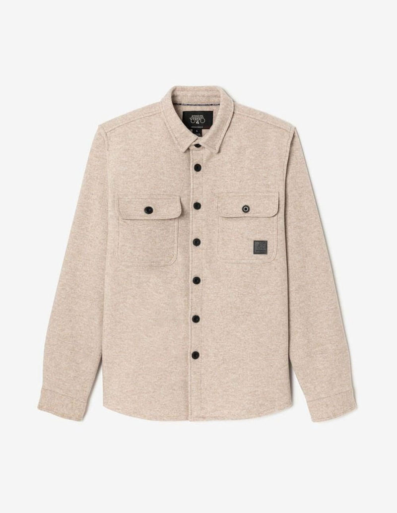 Chaqueta Le Temps des Cerises Rimac Beige Hombre