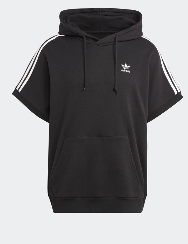 adidas Men's Short Sleeve Black Hoodie