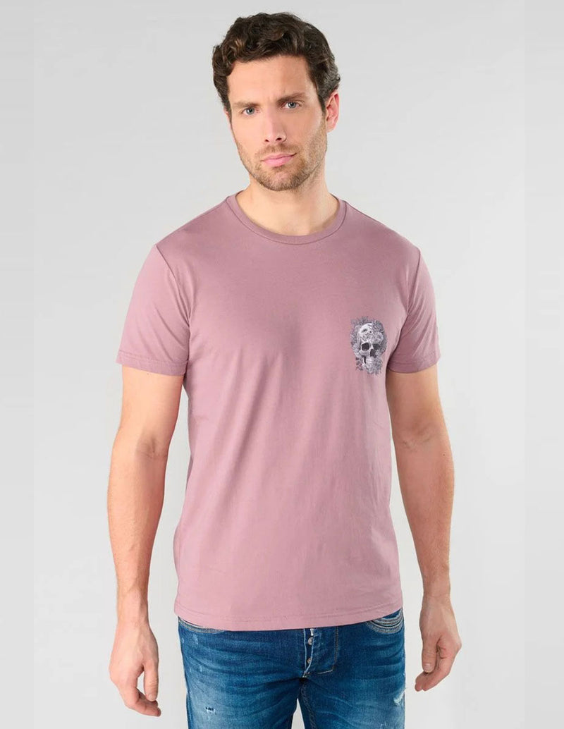 Camiseta Le Temps des Cerises Santiago Morada Hombre