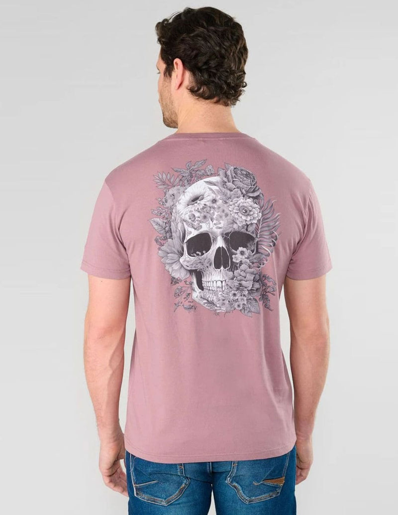 Camiseta Le Temps des Cerises Santiago Morada Hombre