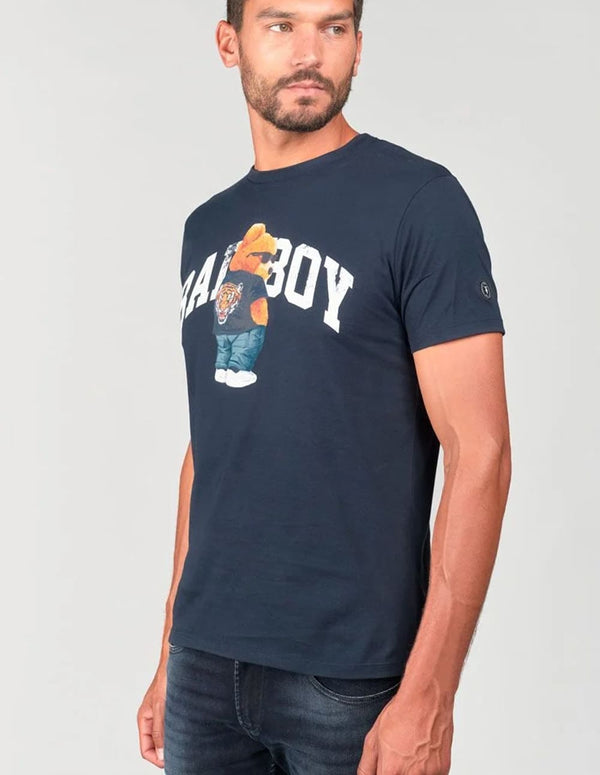 Camiseta Le Temps des Cerises Stenley Azul Marino Hombre