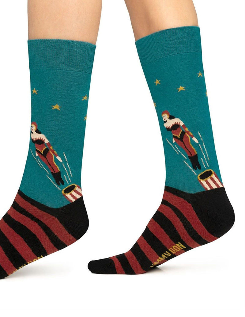 Calcetines Jimmy Lion Cannonball Azules Unisex