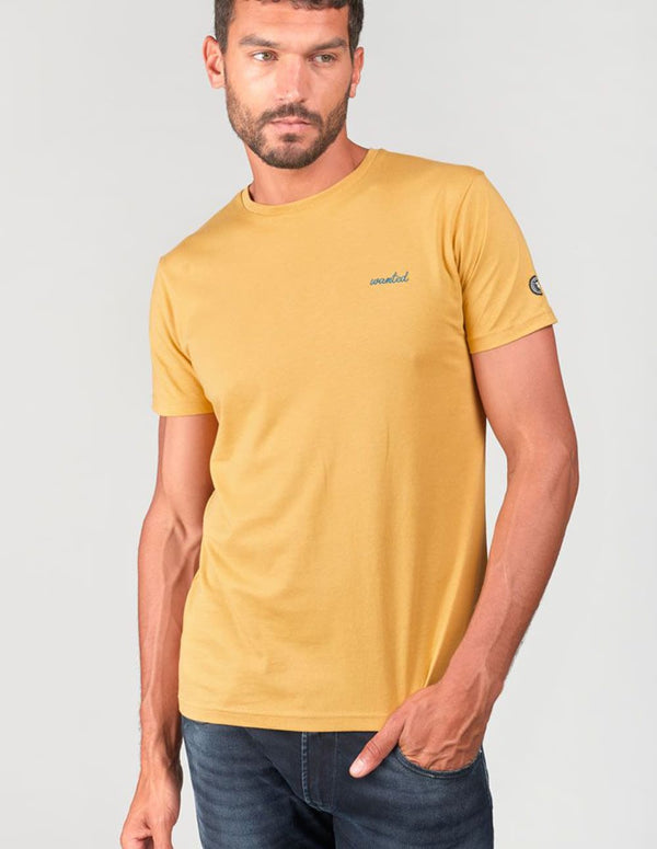Camiseta Le Temps des Cerises Wunt Amarilla Hombre