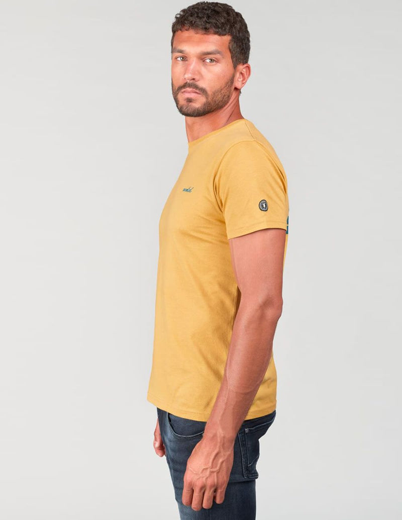 Camiseta Le Temps des Cerises Wunt Amarilla Hombre