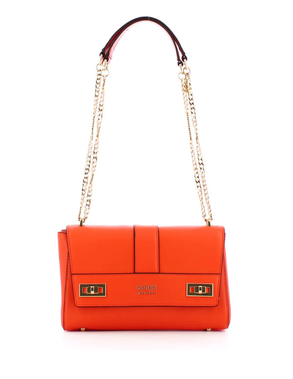 Bolso GUESS Katey Naranja Mujer 14 x 26 x 7