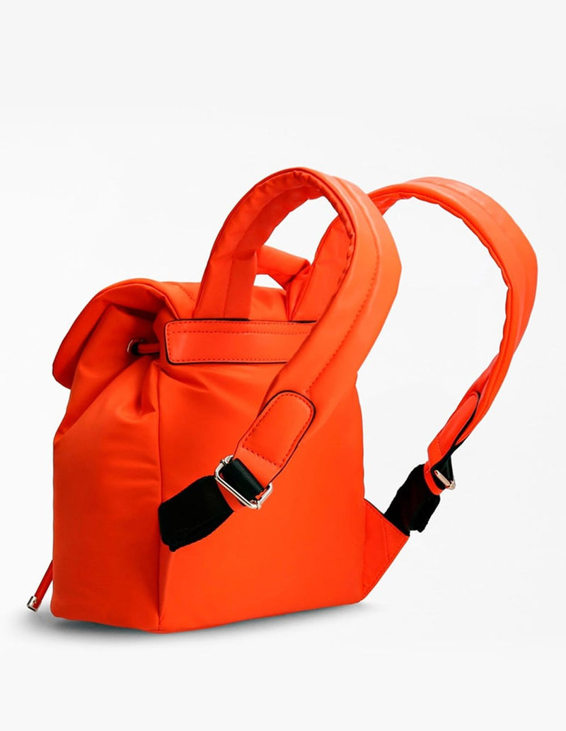 Backpack GUESS Sharma Orange 25x26x12 cm Woman