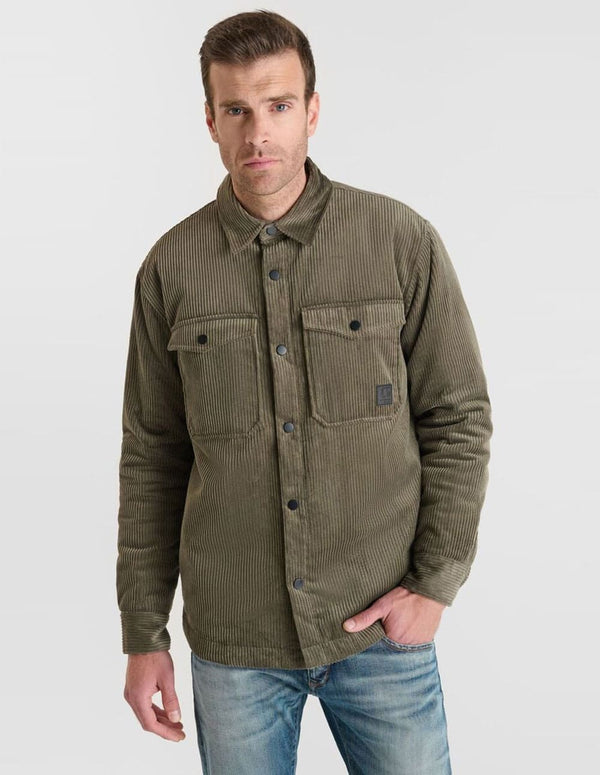 Chaqueta Le Temps des Cerises Zetax Verde Hombre