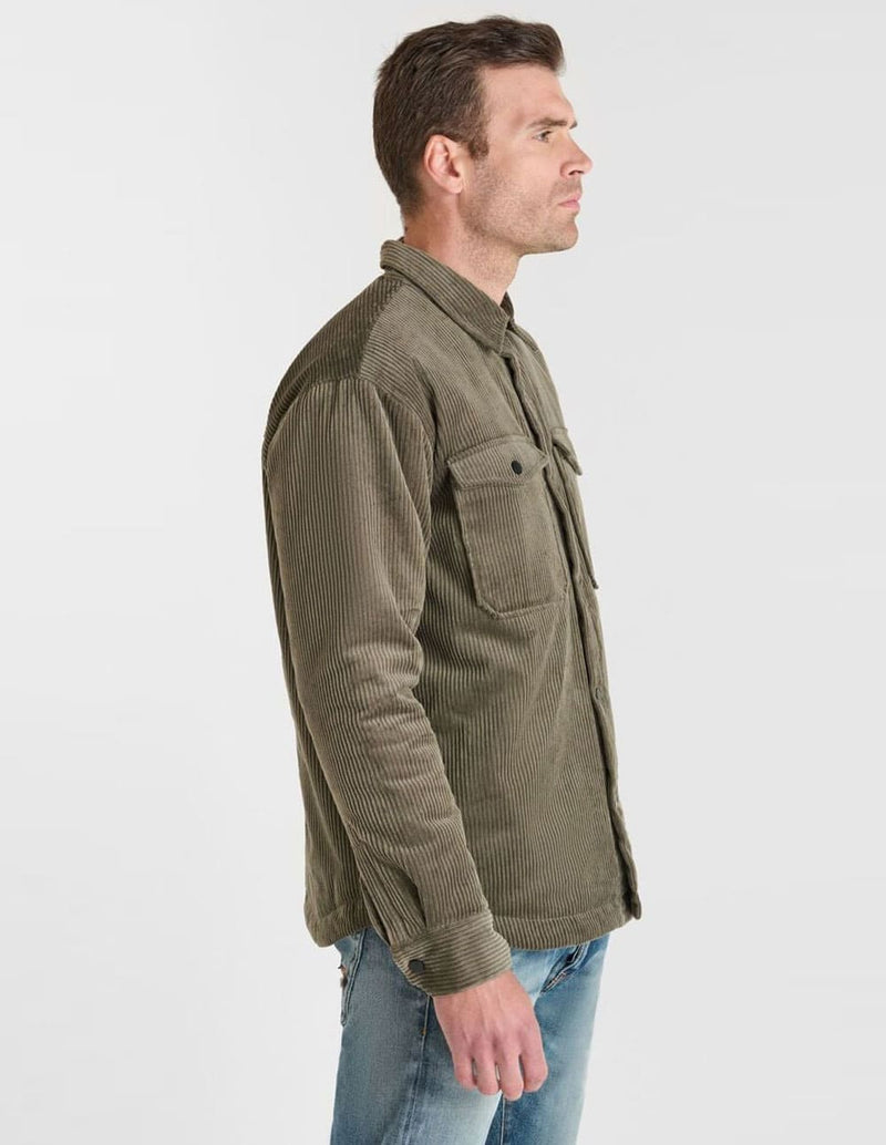 Chaqueta Le Temps des Cerises Zetax Verde Hombre