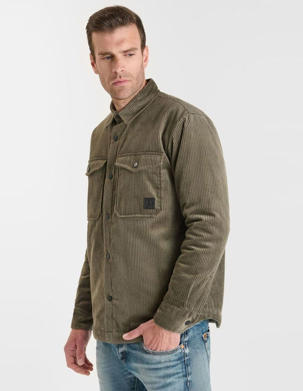 Chaqueta Le Temps des Cerises Zetax Verde Hombre