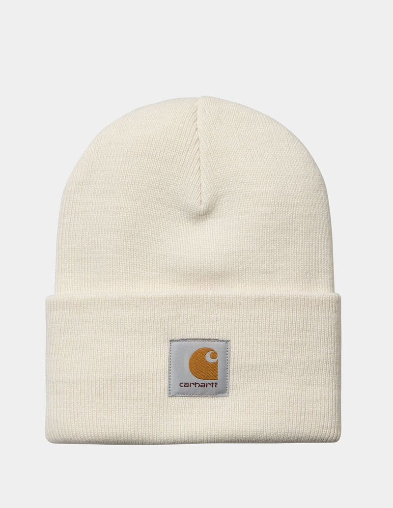 Gorro Carhartt WIP Acrylic Watch con Logo Beige Unisex