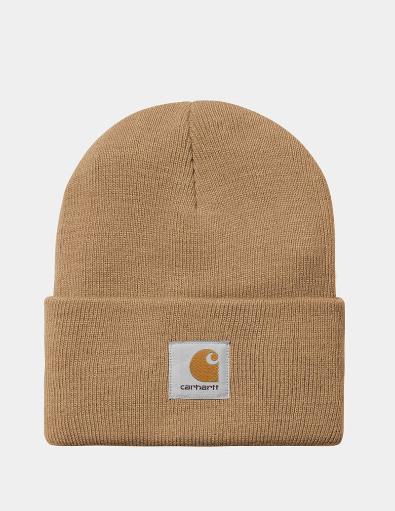 Gorro Carhartt WIP Acrylic Watch con Logo Marrón Unisex