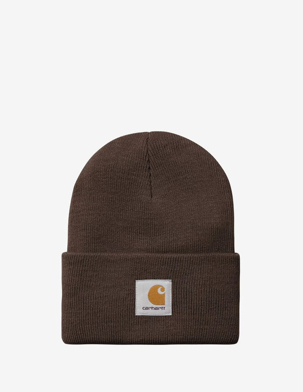 Gorro Carhartt WIP Acrylic Watch con Logo Marrón Unisex