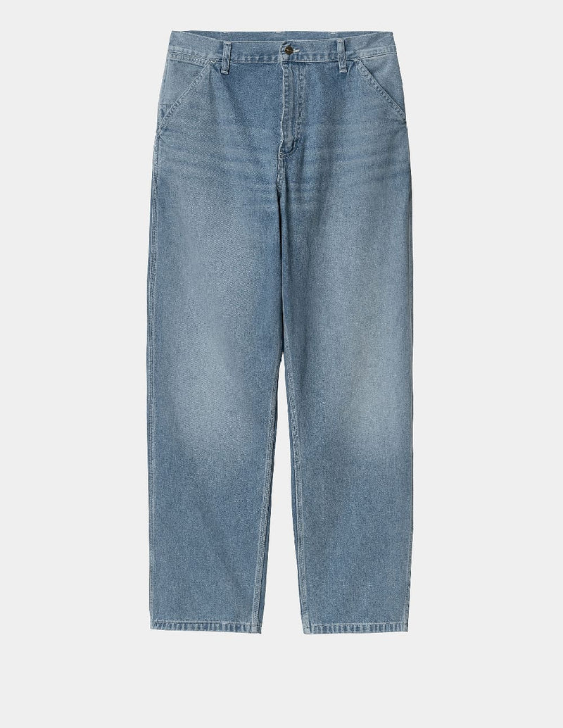 Pantalón Carhartt WIP Simple Azul Hombre