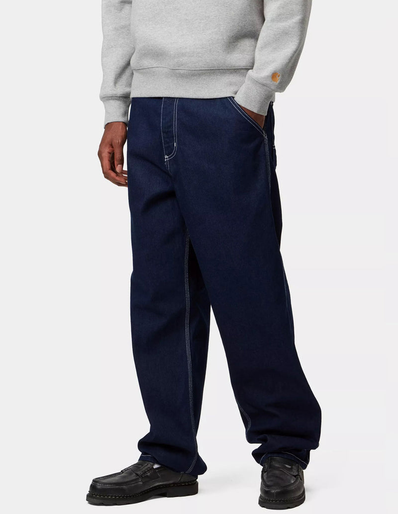 Pantalón Carhartt WIP Simple Azul Hombre
