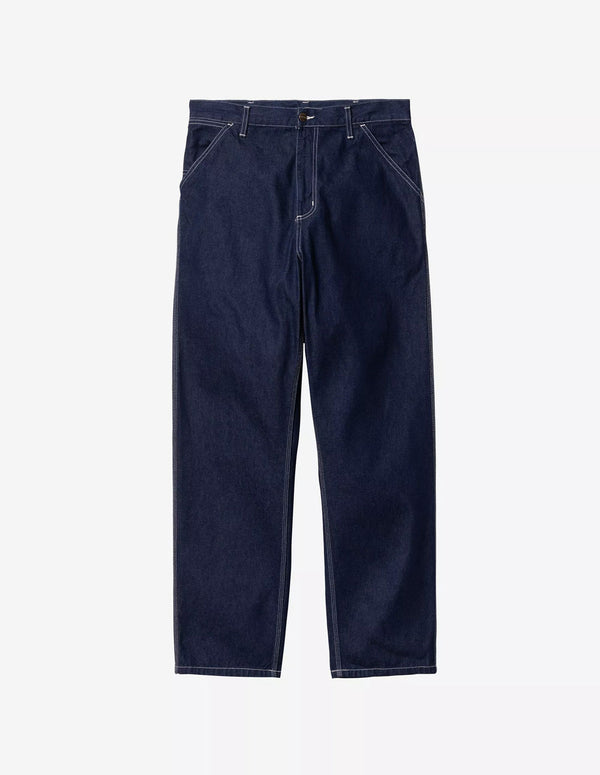 Pantalón Carhartt WIP Simple Azul Hombre