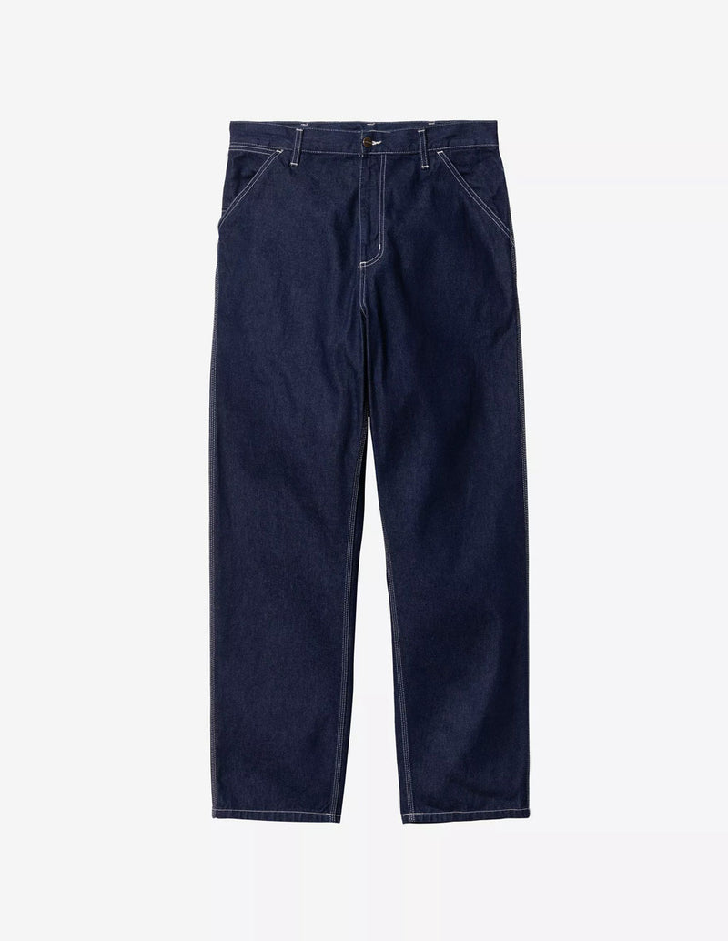 Pantalón Carhartt WIP Simple Azul Hombre