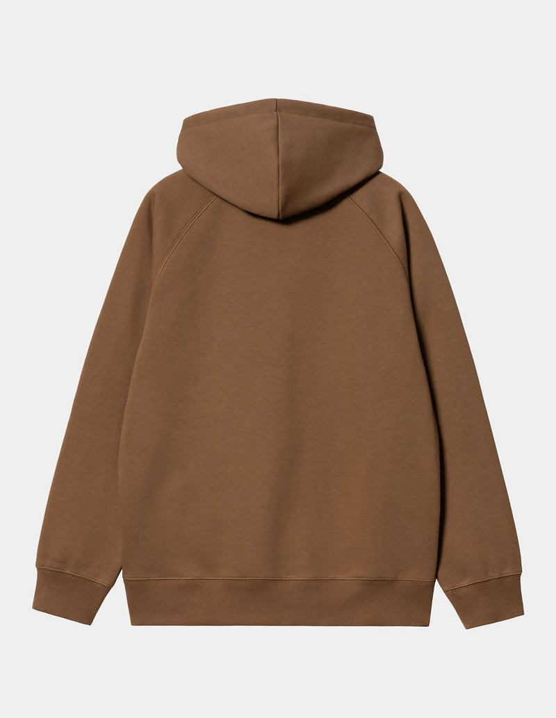 Sudadera con Capucha Carhartt WIP Chase Marrón Hombre