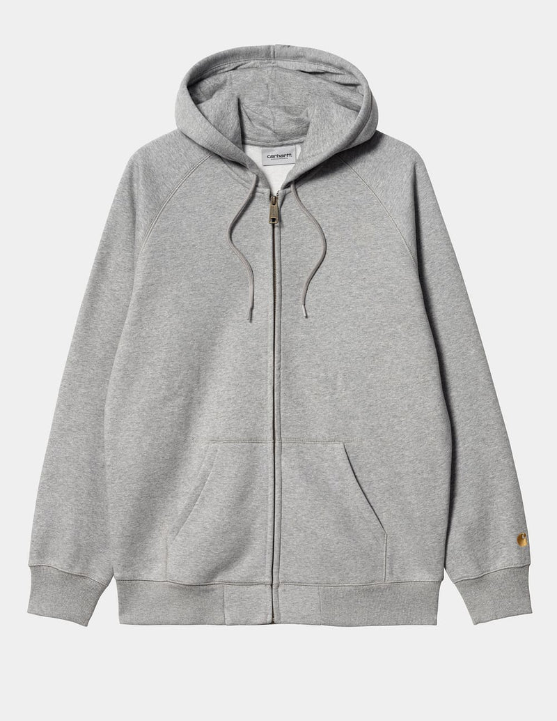 Chaqueta con Capucha Carhartt WIP Chase Gris Hombre