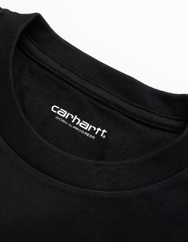 Camiseta Carhartt WIP Chase Negra Hombre