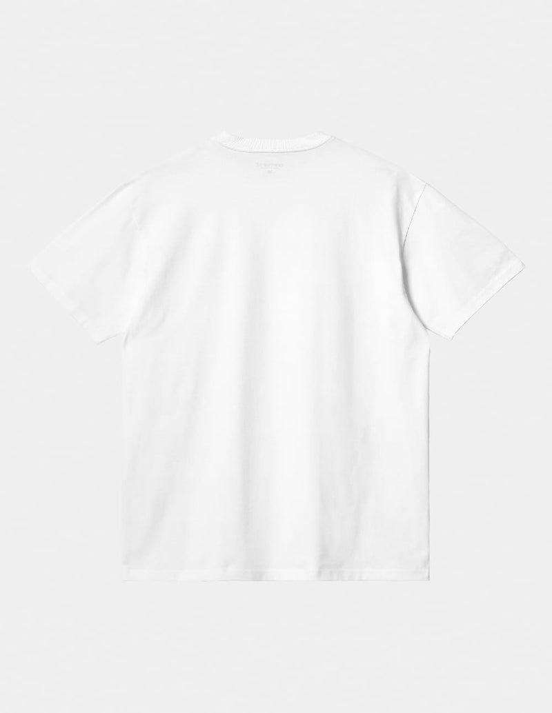 Camiseta Carhartt WIP Chase Blanca Hombre