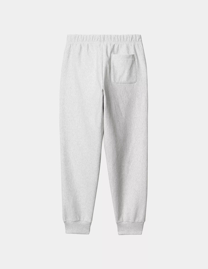 Pantalón Carhartt WIP American Script Gris Hombre