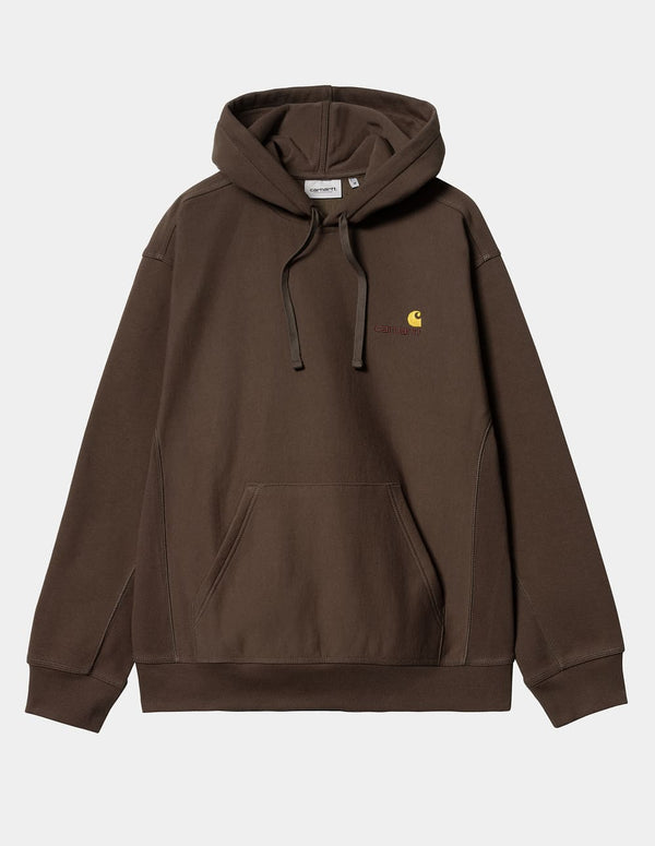 Sudadera con Capucha Carhartt WIP American Script Marrón Hombre