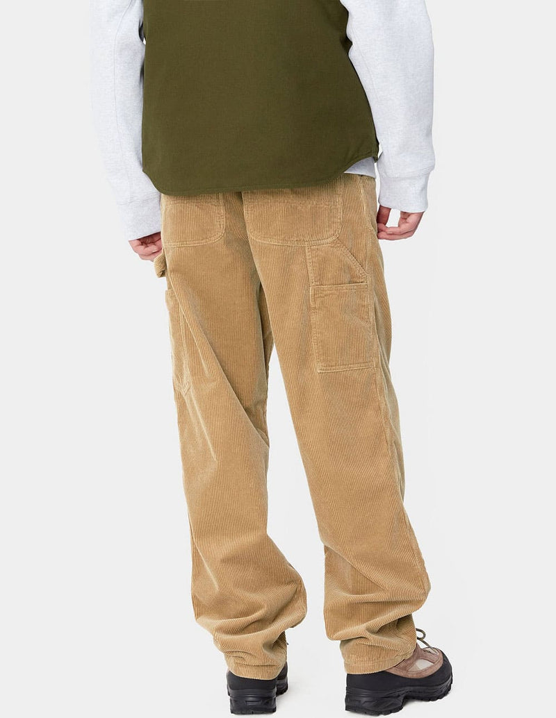 Pantalón Carhartt WIP Single Knee Marrón Hombre