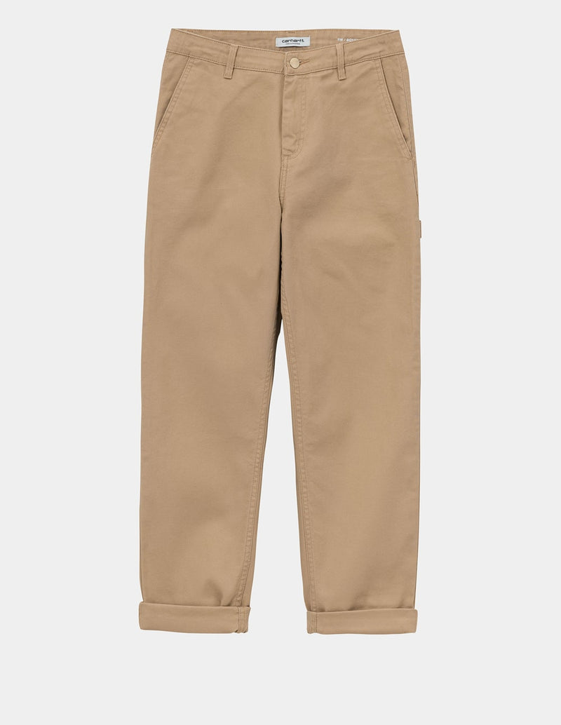 Pantalón Carhartt WIP Pierce Beige Mujer