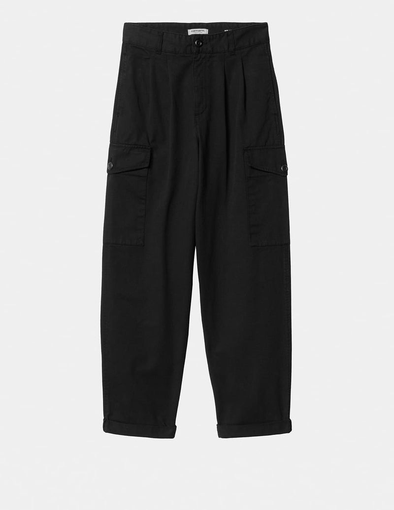 Pantalón Carhartt WIP Collins Negro Mujer