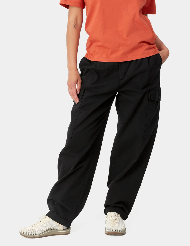 Pantalón Carhartt WIP Collins Negro Mujer