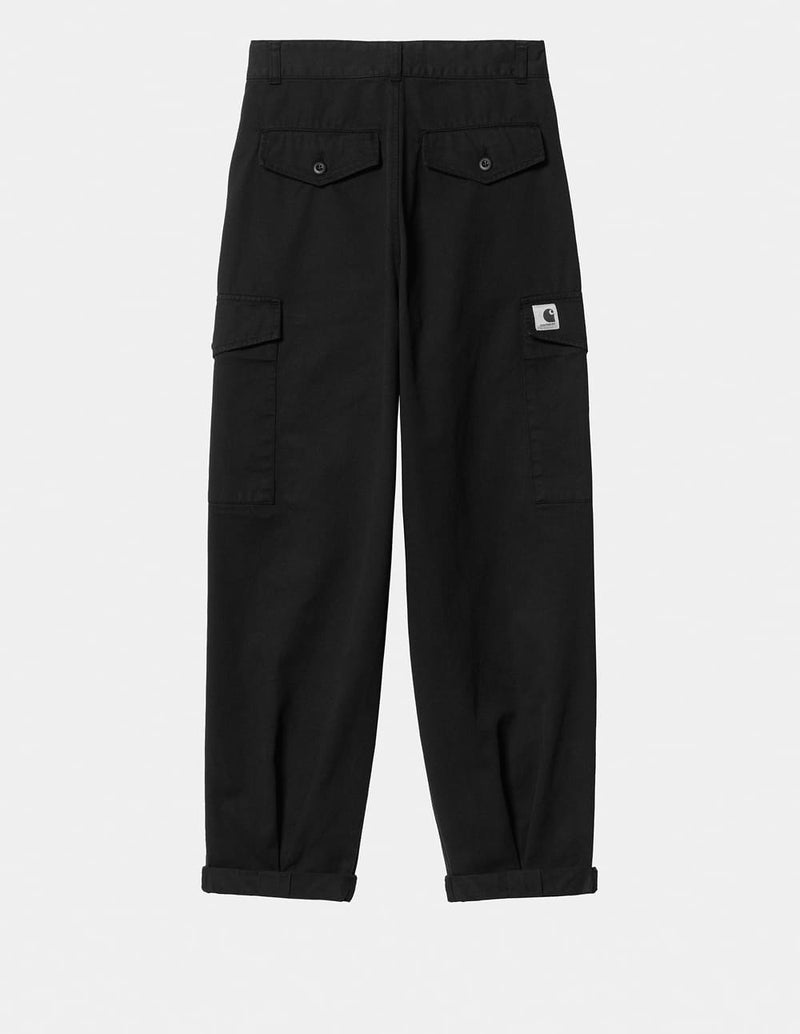 Pantalón Carhartt WIP Collins Negro Mujer