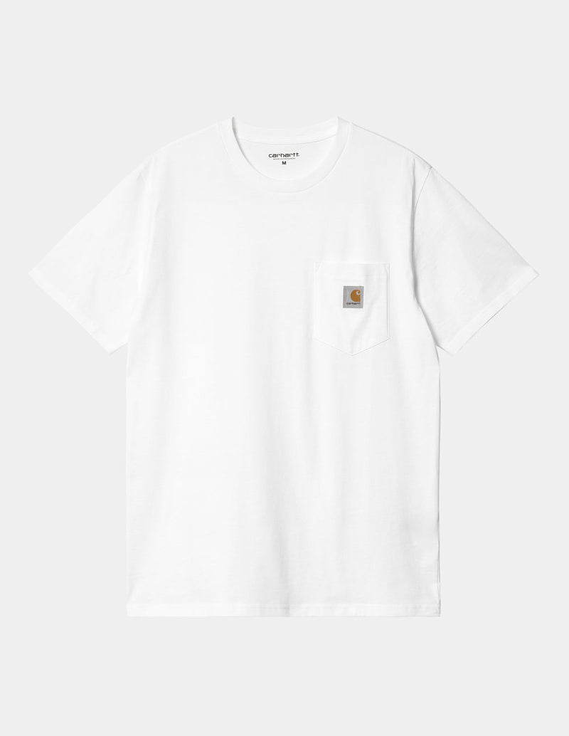 Camiseta Carhartt WIP Pocket Blanca Hombre