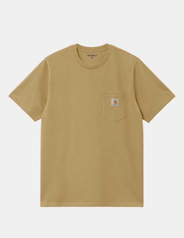 Camiseta Carhartt WIP Pocket Marrón Hombre