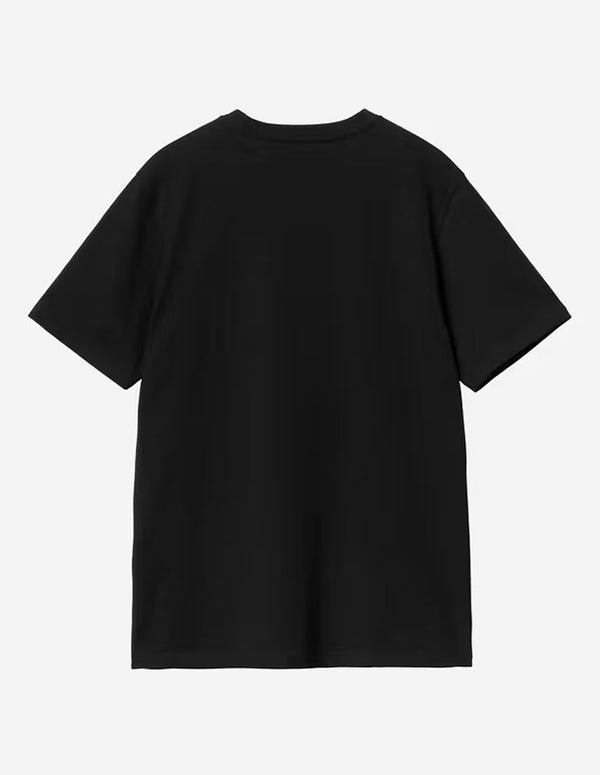 Camiseta Carhartt WIP Pocket Negra Hombre