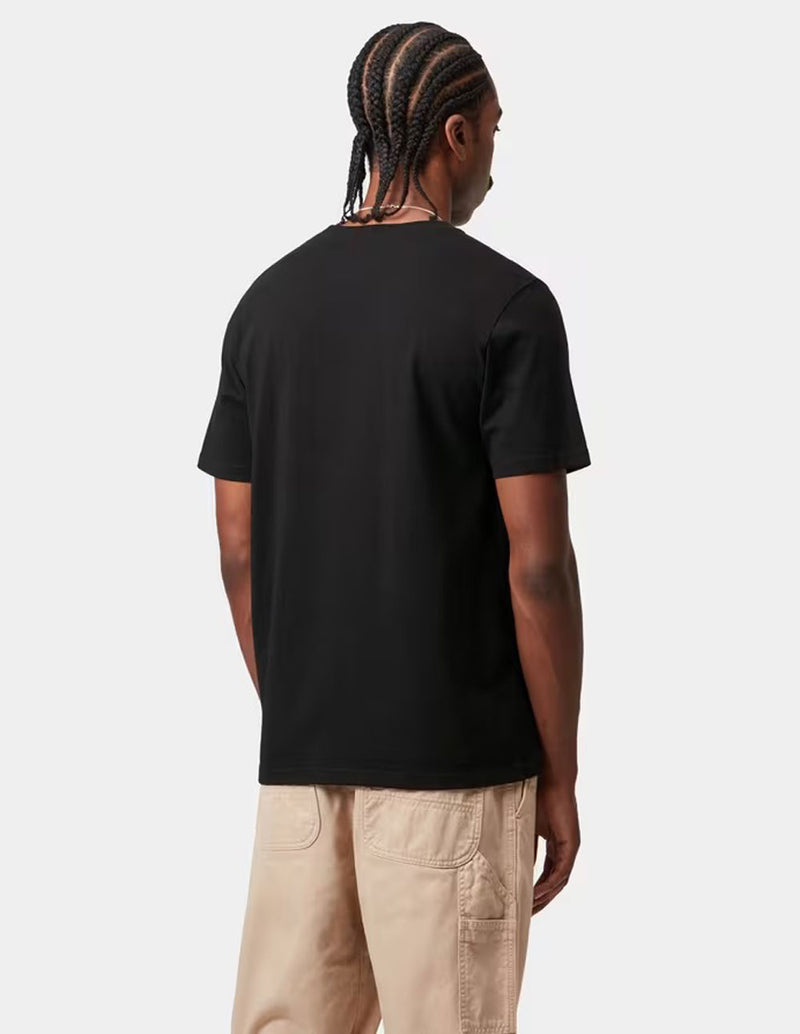 Camiseta Carhartt WIP Pocket Negra Hombre