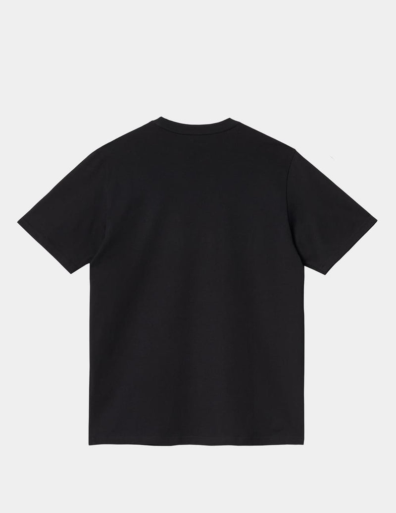 Camiseta Carhartt WIP Pocket Negra Hombre