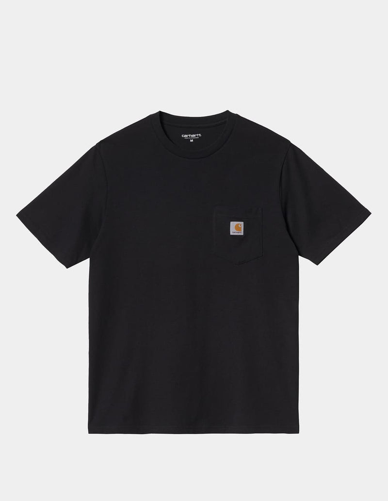 Camiseta Carhartt WIP Pocket Negra Hombre