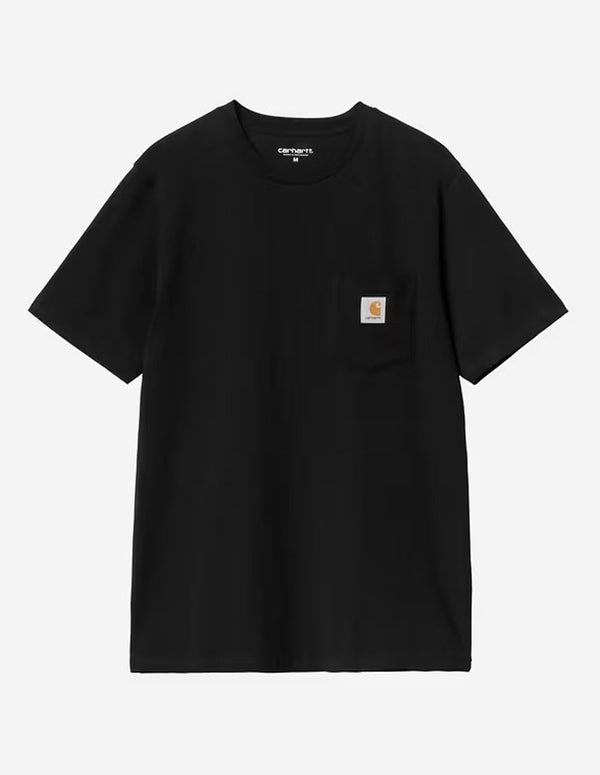Camiseta Carhartt WIP Pocket Negra Hombre