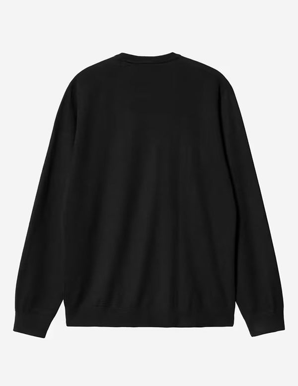 Sudadera Carhartt WIP Madison Negra Hombre