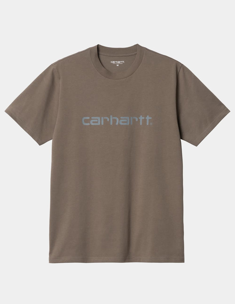 Camiseta Carhartt WIP Script Marrón Hombre