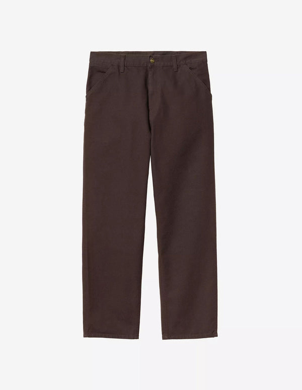 Pantalón Carhartt WIP Simple Marrón Hombre