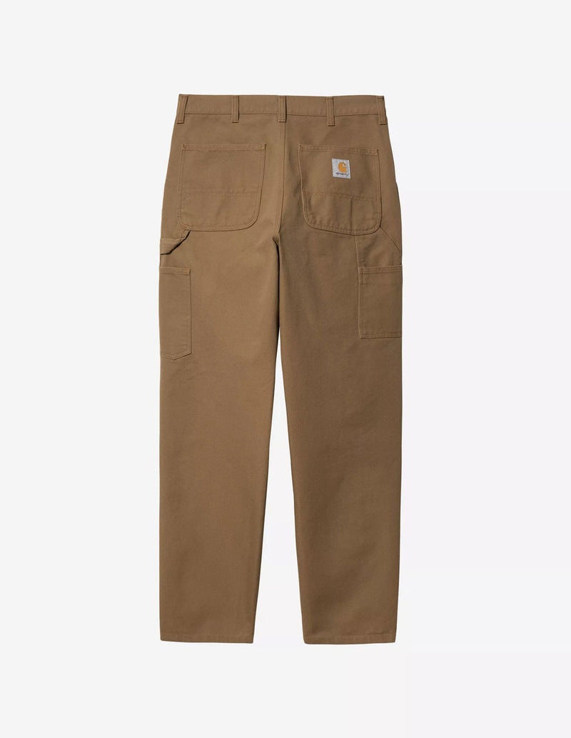 Pantalón Carhartt WIP Single Knee Marrón Hombre