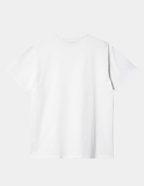 Carhartt WIP Pocket Heart White Men's T-Shirt