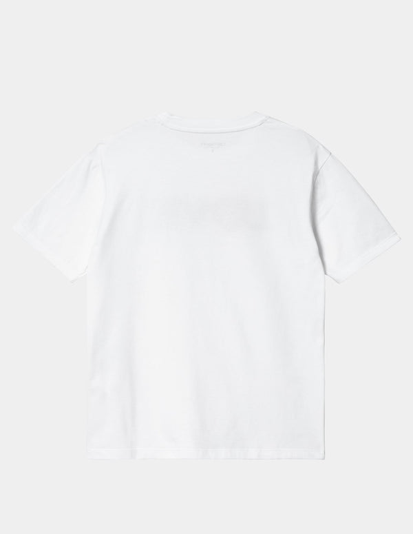 Camiseta Carhartt WIP Love Blanca Mujer