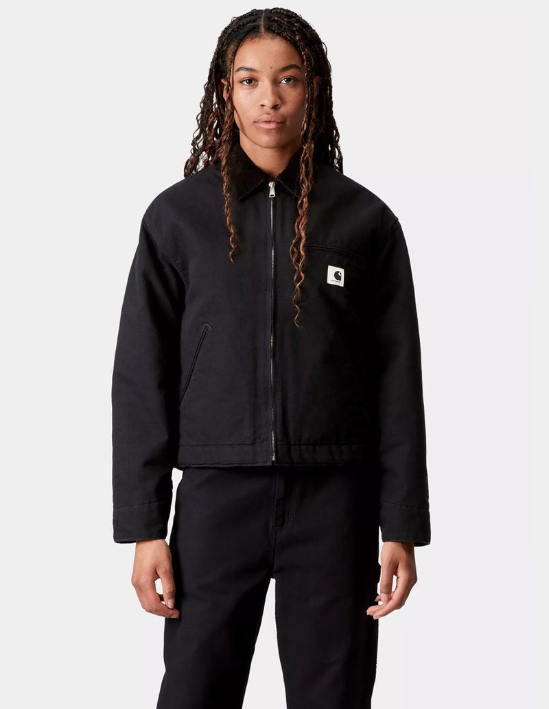 Chaqueta Carhartt WIPP OG Detroit Negra Mujer