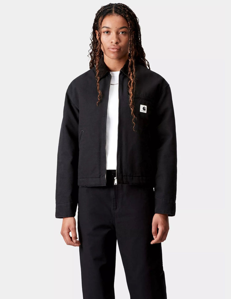 Chaqueta Carhartt WIPP OG Detroit Negra Mujer