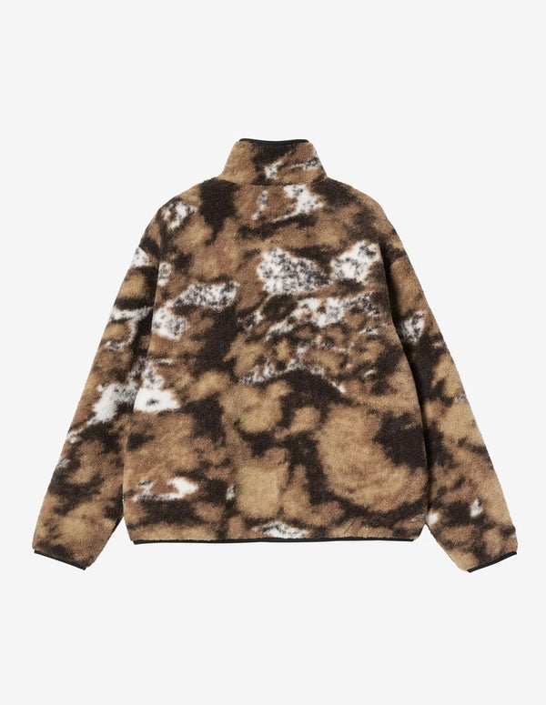 Forro Polar Carhartt WIP Elliot High Neck Marrón Mujer