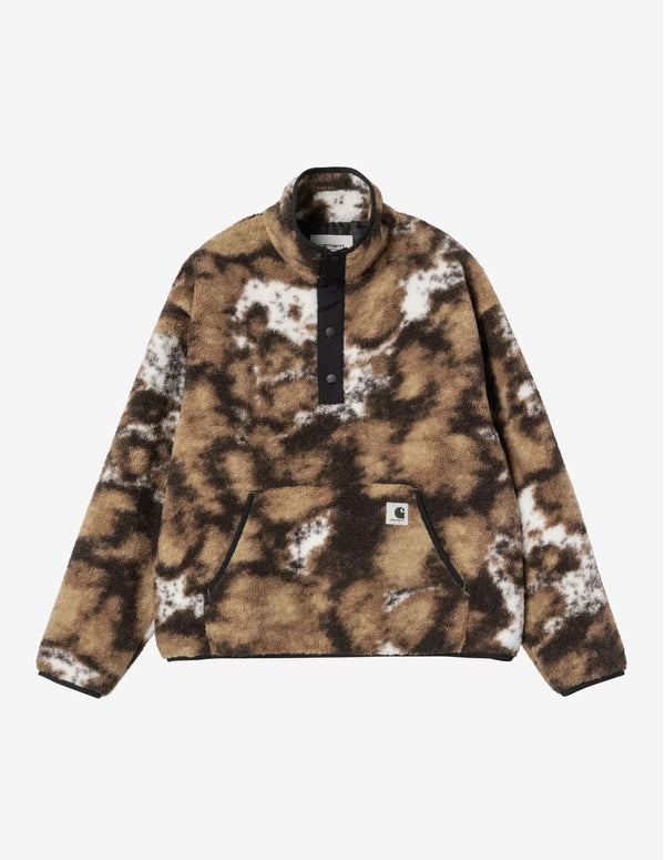 Forro Polar Carhartt WIP Elliot High Neck Marrón Mujer