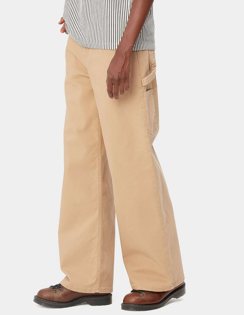 Pantalón Carhartt WIP Jeans Beige Mujer